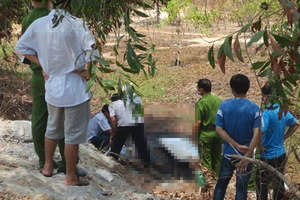 Phát hiện người đàn ông chết cháy trong bụi rậm ven đường