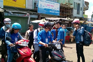 600 thanh niên hỗ trợ thí sinh trong mùa thi 2016