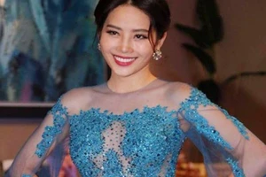 Nam Em tiếp tục về nhì phần thi Trang phục dạ hội