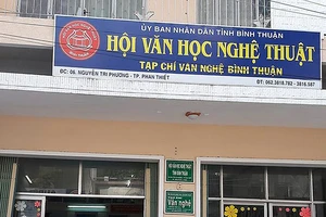 Chủ tịch Hội VHNT Bình Thuận duyệt khống 1 tỉ đồng