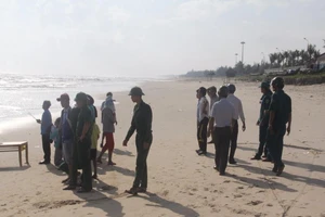 Đã tìm được thi thể ngư dân trong vụ lật ghe thúng ​