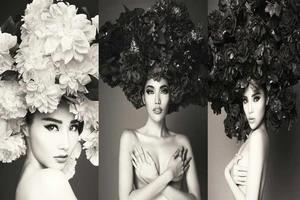 Kỳ Duyên và nhiều người đẹp chụp bán nuy gợi cảm