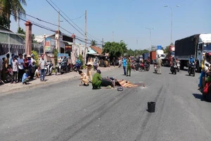 1 phụ nữ bị container cán tử vong khi đi chơi Suối Tiên