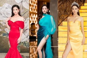 Chùm ảnh Lương Thùy Linh trước khi sang Anh thi Miss World