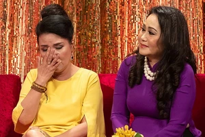 Diễn viên Ngân Quỳnh khóc cám ơn chị cả Thanh Hằng 