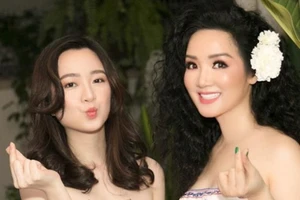 Anh Sa - con gái Hoa hậu Giáng My ngày càng xinh đẹp