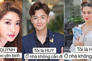 Sao Việt đua trend Tôi là... phòng, chống dịch COVID-19