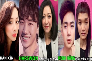 Trấn Thành dùng 'app chuyển giới' sao Việt vui nhộn