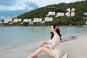 Giáng My - hoa hậu đền Hùng với vẻ đẹp bất chấp thời gian