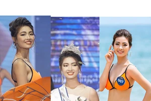 Ngắm Trần Ngọc Huyền - hoa khôi vừa bị tước danh hiệu