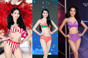 Phạm Ngọc Phương Anh tốp 5 Người đẹp Tài năng Hoa hậu Việt Nam