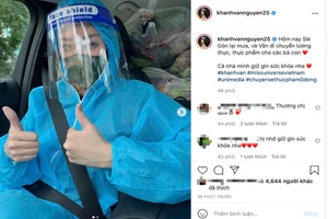 NSƯT Trịnh Kim Chi, Cát Tường, Hoa hậu Khánh Vân hỗ trợ người dân mùa dịch