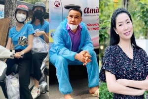 Hoa hậu Tiểu Vy, Ngọc Thảo, MC Quyền Linh làm thiện nguyện mùa dịch