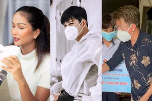 H’Hen Niê, Nguyễn Văn Chung, Đàm Vĩnh Hưng hỗ trợ trẻ em mùa dịch