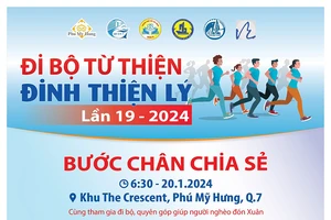  Bước chân chia sẻ - Bước chân lan tỏa yêu thương