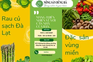 Nông sản Dũng Hà - Nơi cung cấp thực phẩm sạch 99%, đảm bảo an toàn