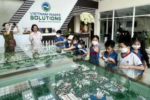 Khu Liên hợp xử lý chất thải Đa Phước: điểm tham quan, học tập của nhiều học sinh