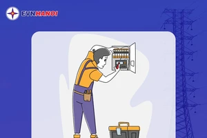 EVNHANOI khuyến cáo dùng điện an toàn, giảm thiểu nguy cơ cháy nổ