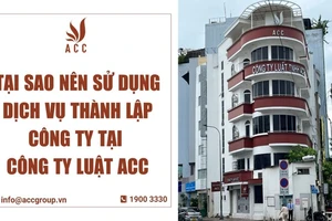 Giới thiệu Dịch vụ thành lập công ty tại Luật ACC