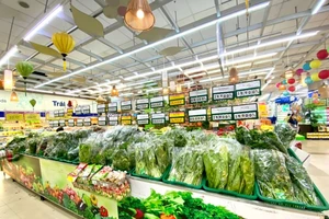 Co.opmart, Co.opXtra bình ổn mặt hàng rau xanh