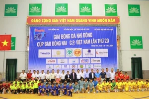 C.P. Việt Nam đồng hành cùng những tài năng bóng đá học đường tỉnh Đồng Nai