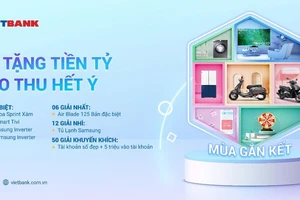 Vietbank ra mắt chương trình khuyến mãi ‘Quà tặng tiền tỷ - Chào thu hết ý’