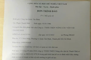 Thông báo tìm giấy tờ