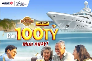 Jackpot của Power 6/55 tiếp tục hướng đến cột mốc 100 tỷ