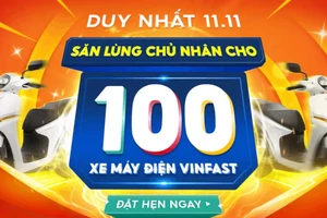Shopee 11-11 hé lộ chuỗi livestream ‘khủng’ nhất năm cùng cơ hội trúng 100 xe máy VinFast