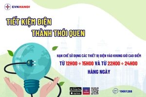 Cùng EVNHANOI chung tay tiết kiệm điện, bảo vệ môi trường