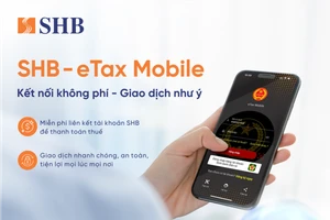 Nộp thuế trực tuyến dễ dàng qua eTax Mobile với SHB