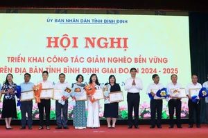 Bình Định cuối năm 2024 tỉ lệ hộ nghèo dưới mức bình quân của cả nước