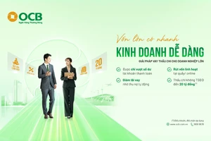 OCB triển khai giải pháp thấu chi dành cho doanh nghiệp
