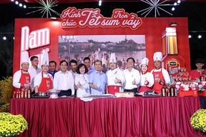 Masan Consumer tưng bừng cùng bà con miền Tây đón Tết ở Tây Đô