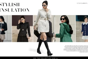 Năng động, trẻ trung với áo phao UNI Fashion