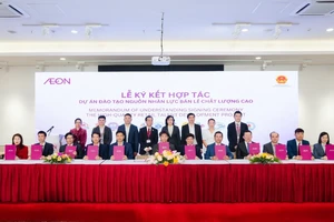 AEON cam kết phát triển nhân lực chất lượng cao cho ngành bán lẻ