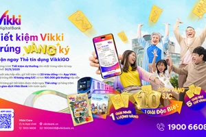 Tiết kiệm Vikki - Trúng VÀNG ký