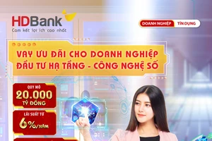 Lãi suất từ 3%/năm, HDBank kích hoạt 2 gói vay quy mô 35.000 tỷ đồng hỗ trợ doanh nghiệp tăng tốc và chuyển đổi số