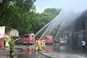 Vedan tổ chức diễn tập 'Phòng cháy chữa cháy và cứu nạn cứu hộ' năm 2025