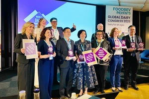 Vinamilk nhận 2 giải thưởng lớn tại Hội nghị Sữa toàn cầu 2025
