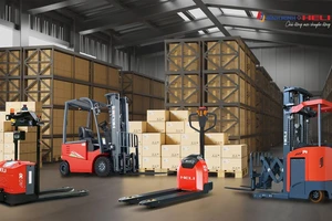 Hiện đại hóa logistics đô thị cùng giải pháp từ xe nâng Bình Minh