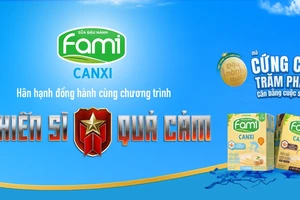 Fami Canxi đồng hành cùng chương trình ‘Chiến sĩ quả cảm’