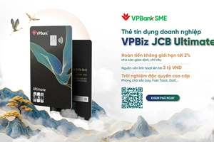 Ra mắt thẻ tín dụng dành riêng cho doanh nghiệp VPBiz JCB Ultimate
