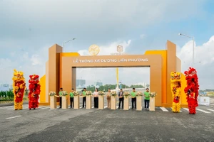 Thông xe đường Liên Phường, kết nối giao thông cửa ngõ phía Đông TP.HCM