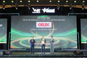 GELEX nổi bật tại bảng xếp hạng ALPHA30 Top 30 Tập đoàn đầu tư chiến lược Việt Nam 2025
