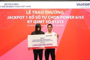 Vietlott trả thưởng hơn 5.342 tỉ đồng trong năm 2025