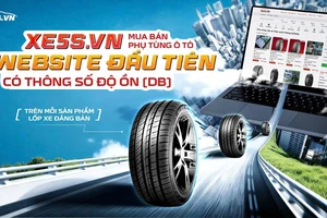 Xe5s.VN: Web mua bán phụ tùng ô tô hiển thị thông số độ ồn lốp (dB)