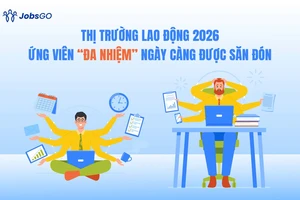 Thị trường lao động 2026: Ứng viên ‘đa nhiệm’ ngày càng được săn đón