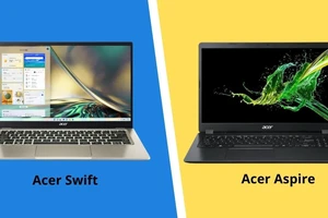 So sánh Acer Swift vs Acer Aspire tổng quan, toàn diện