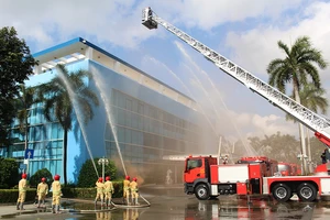 VWS diễn tập PCCC quy mô lớn tại Đa Phước, sẵn sàng ứng phó tình huống khẩn cấp